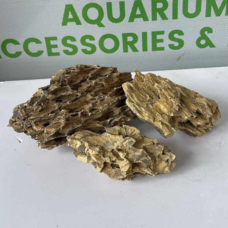 Premium Dragon Rock (Ohko Stone) for Planted Aquariums – 1 kg Pack