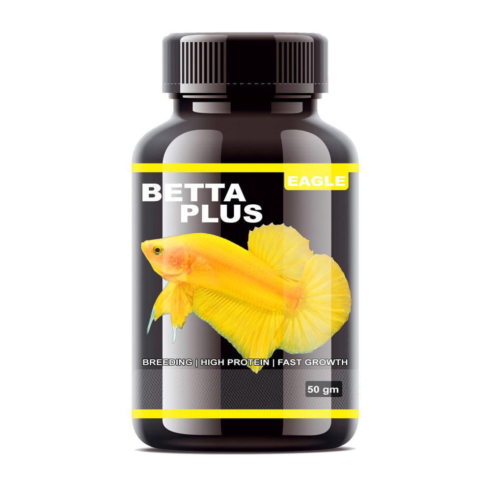 Eagle Betta Plus – 50 grams High-Protein Granulated Fish Food
