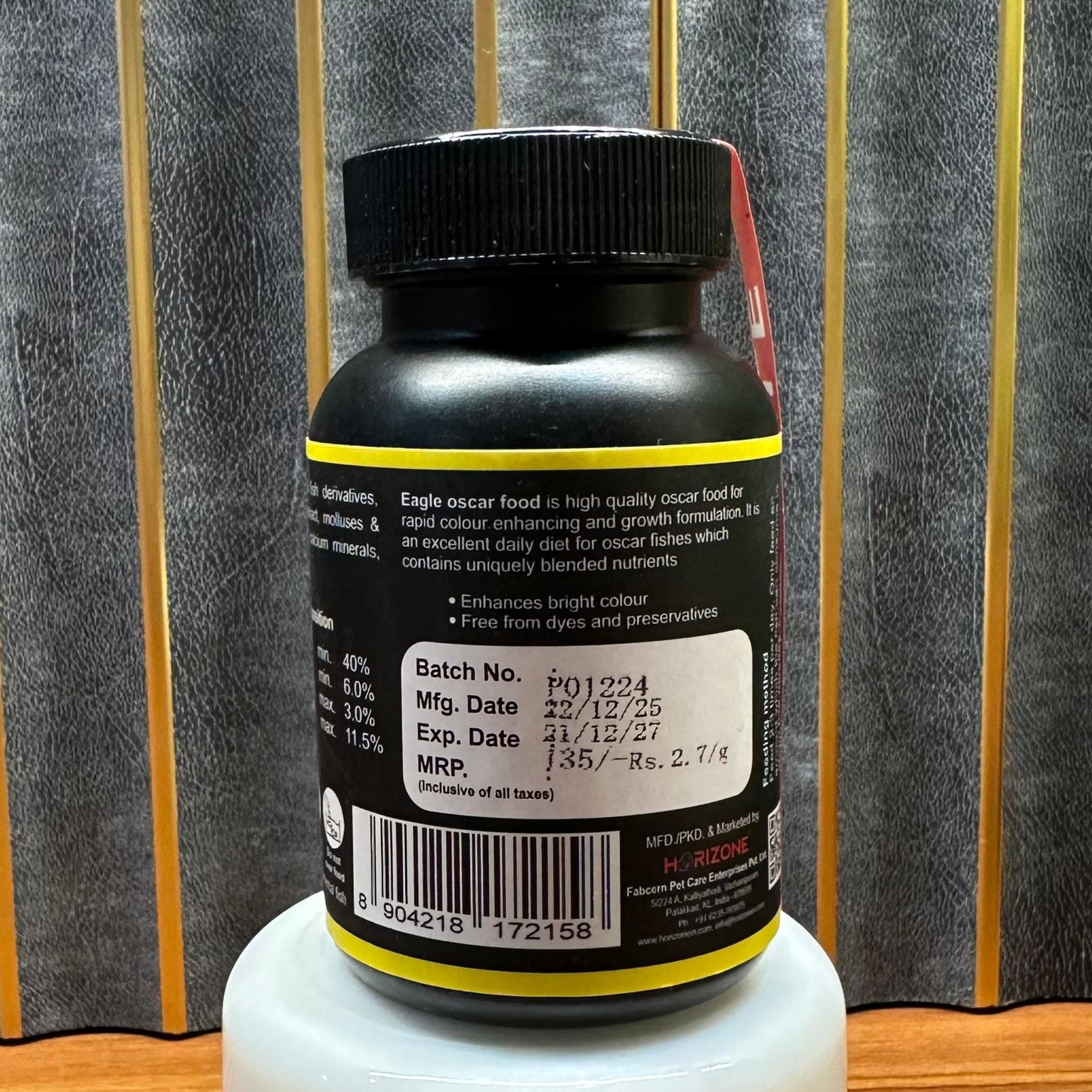Eagle Oscar Baby Food 50 grams Bottle High-Protein Growth Formula - 4