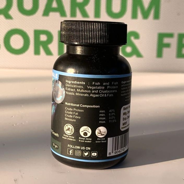 Eagle Tropical Fish Food 50 grams - 3