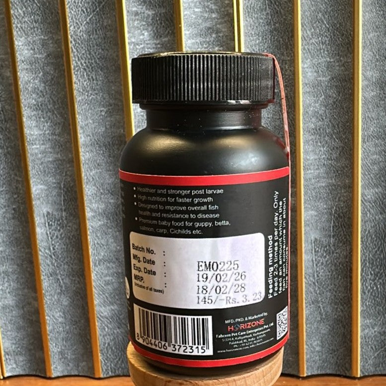 Eagle Premium Baby Fish Food for Fries (45g) – High Protein, Slow Sinking Diet for Fry