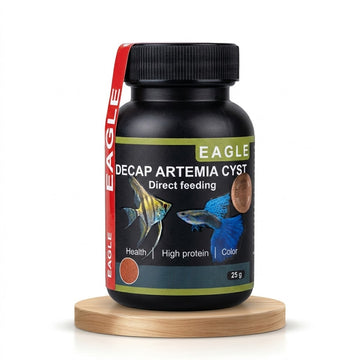 Eagle Decap Artemia Cyst (25g) – Ready-to-Use Decapsulated Brine Shrimp Eggs for Fish Fry