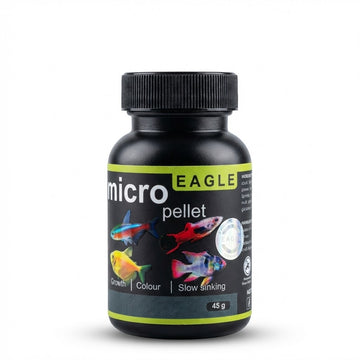 Eagle Micro Pellet Fish Food (45g) – Premium Slow Sinking Diet