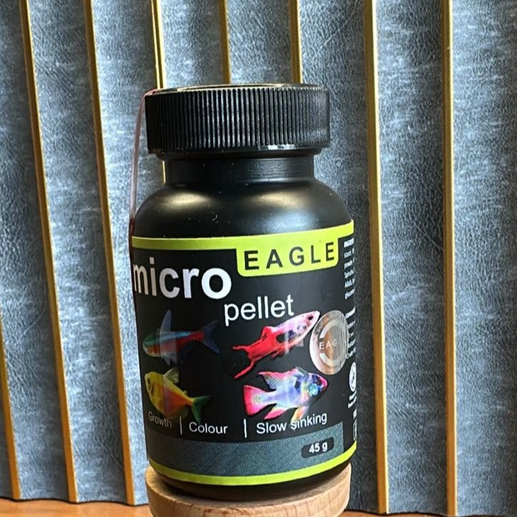 Eagle Micro Pellet Fish Food (45g) – Premium Slow Sinking Diet