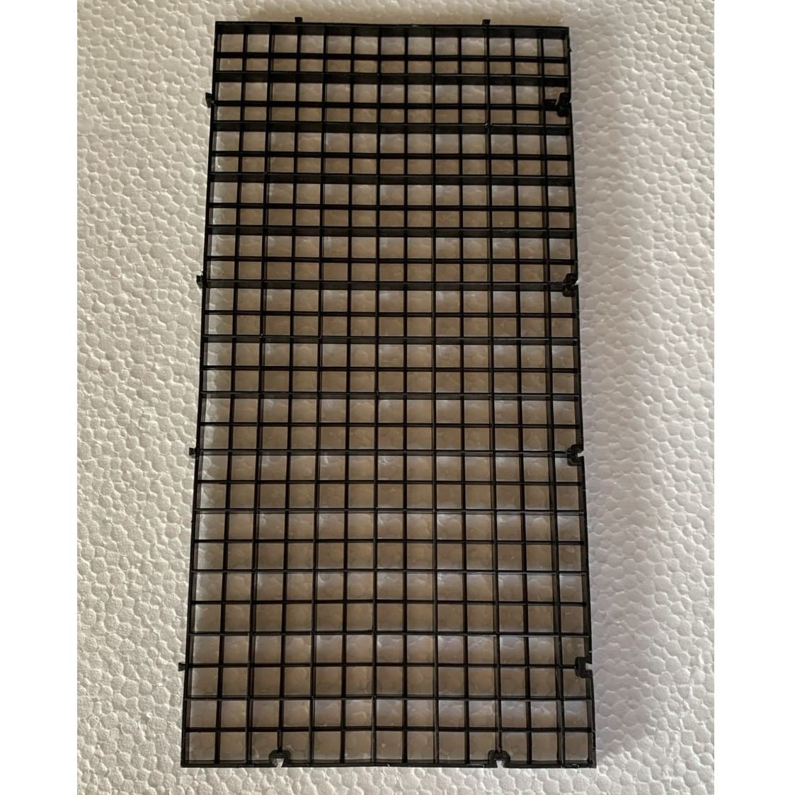 Egg Tray Black 30 x 15 cm for Aquarium Fish Tank Bottom