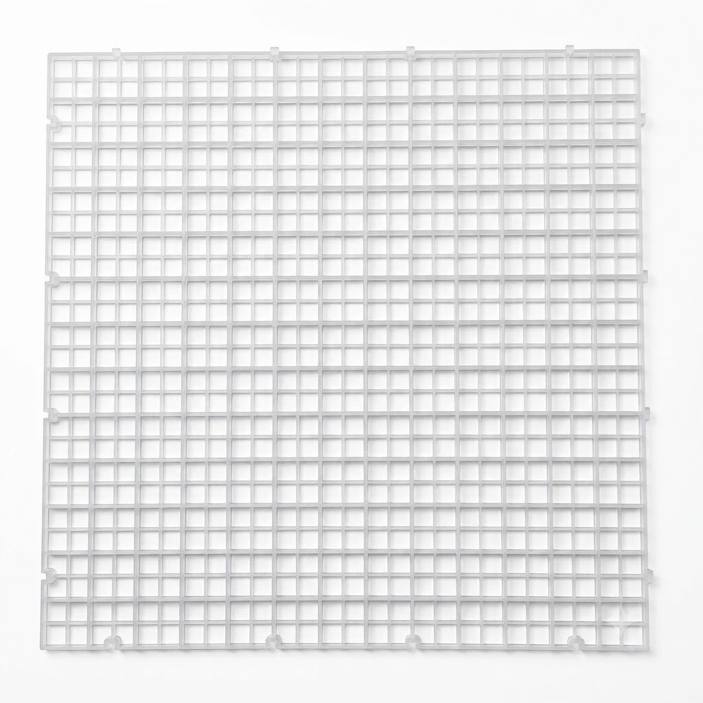 Egg Tray or Aquarium Fish Tank Bottom (White Color 30 x 30 cm)