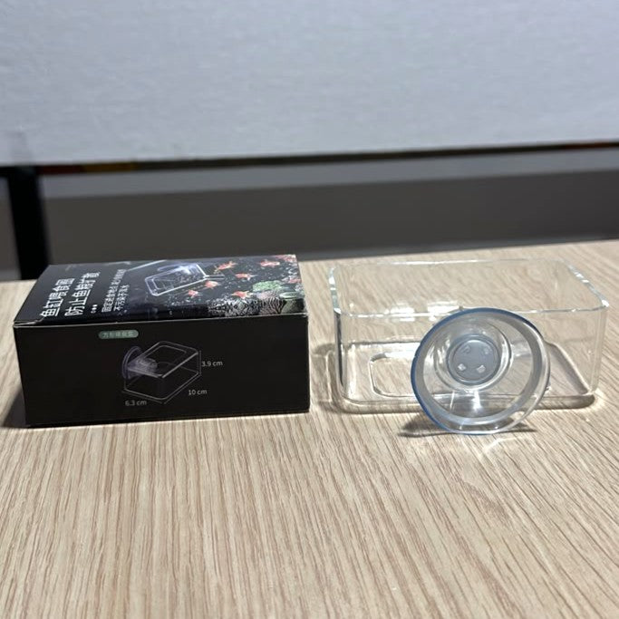 Premium Clear Acrylic Fish Breeding Box (10 x 6.3 x 3.9 cm)