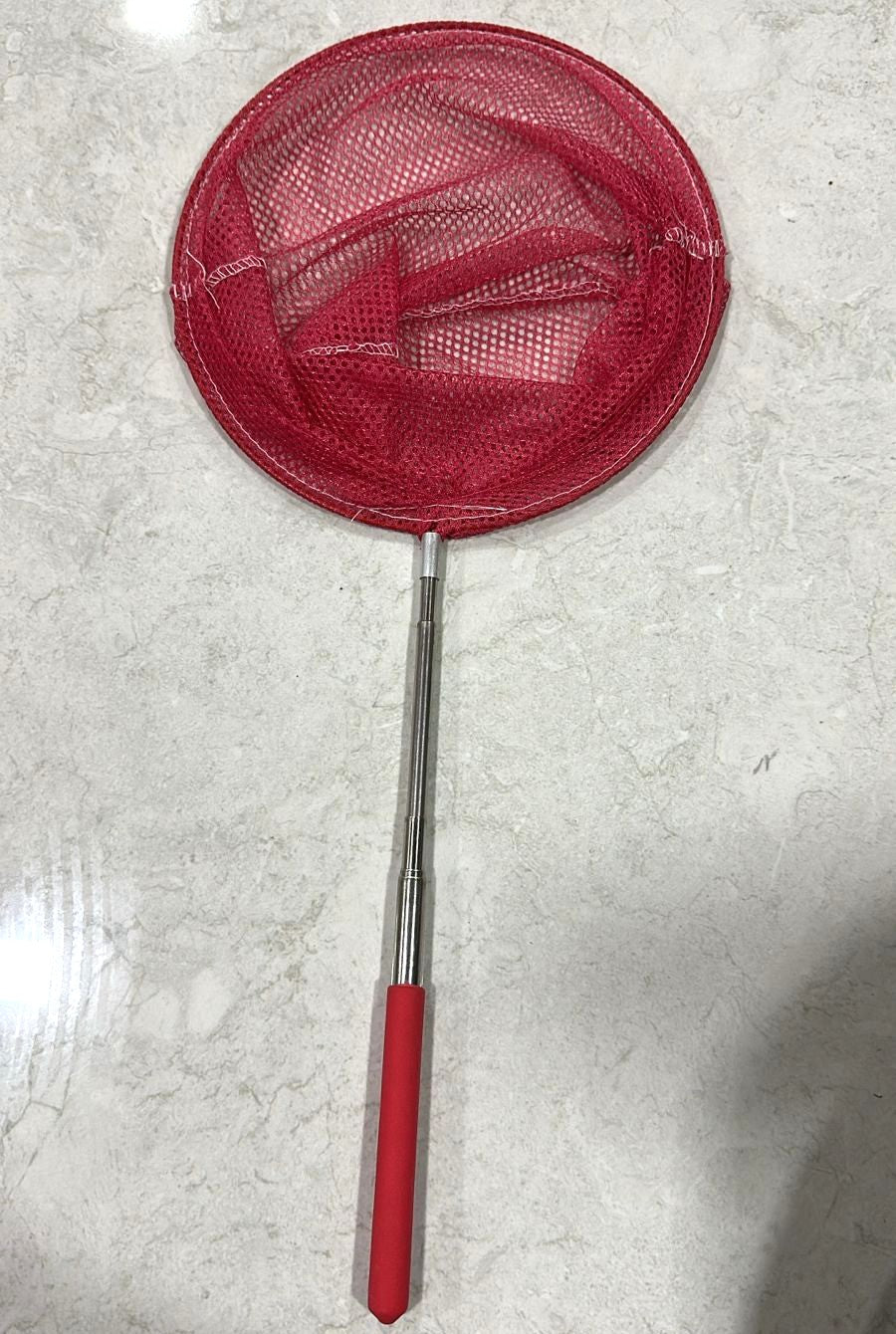 Round Aquarium Fish Net with Extendable Handle (Roud Size: 20 cm)