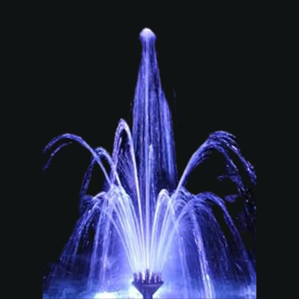 Flower Sprinkler Fountain Nozzle 1 Inch for Water Fountains