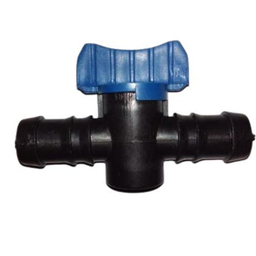 Straight Connector With Tap For 16 mm hose