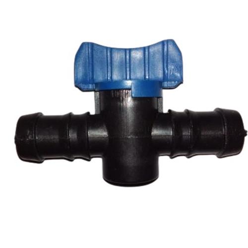 Straight Connector With Tap For 16 mm hose