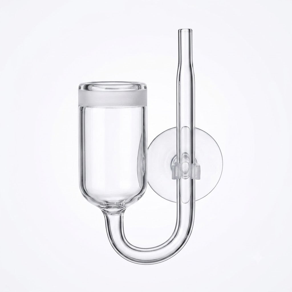 Premium Glass CO2 Diffuser SF-126 (18mm) – U-Shape Design for Planted Aquariums