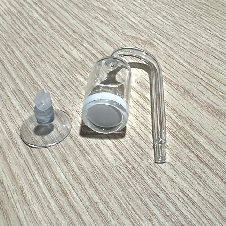 Premium Glass CO2 Diffuser SF-126 (18mm) – U-Shape Design for Planted Aquariums