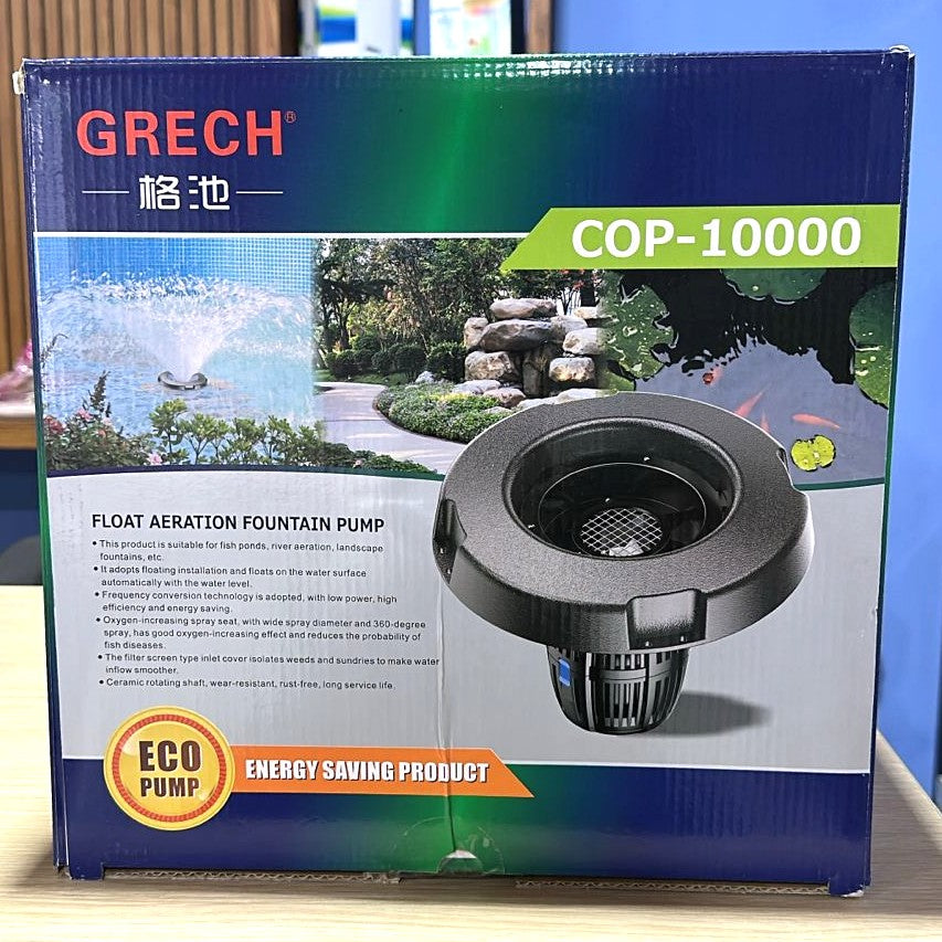 Grech COP-10000 Float Aeration Fountain Pump (90W, 20000 L/H)