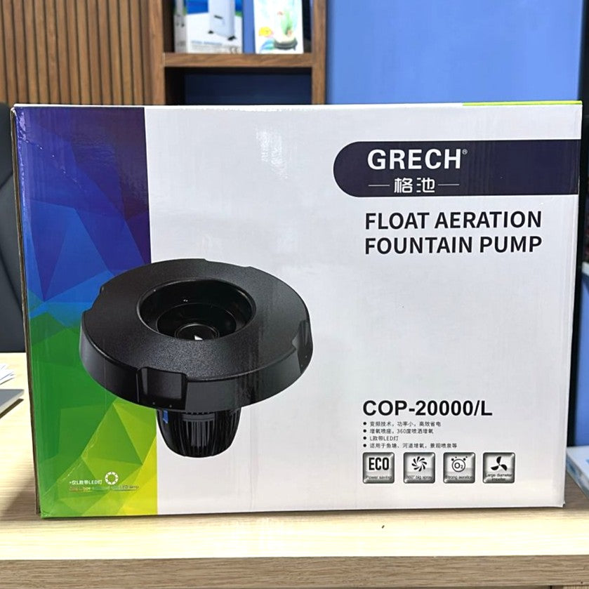 Grech COP-20000 Float Aeration Fountain Pump (210W, 40000 L/H)
