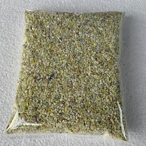 Green Mix color sand 1 kg Size 2 to 5 mm for Aquarium fish Tank - 2