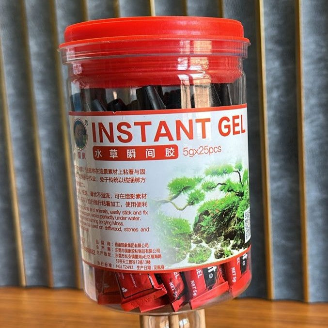 Guoelephant Instant Aquarium Gel (5g) – Underwater Super Glue for Hardscape - 3