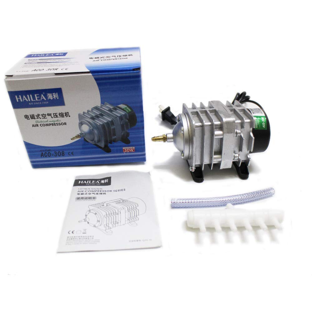 Hailea ACO-308 Air Compressor for Fish Tank - 4