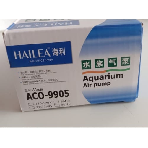 Hailea ACO-9905 Air Pump for Aquariums - 6