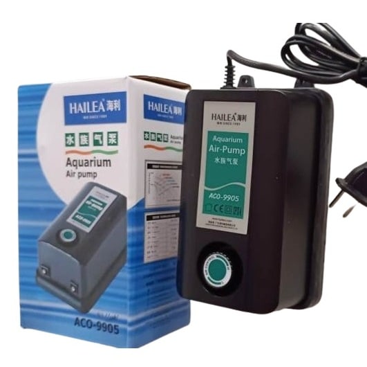 Hailea ACO-9905 Air Pump for Aquariums