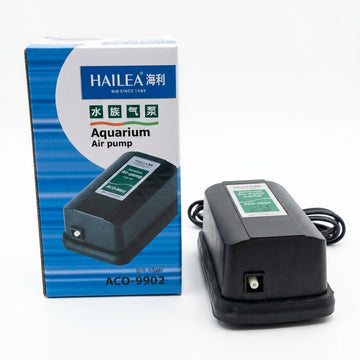 Hailea ACO-9902 Aquarium Air Pump (2.5W) – Single Outlet Oxygenator