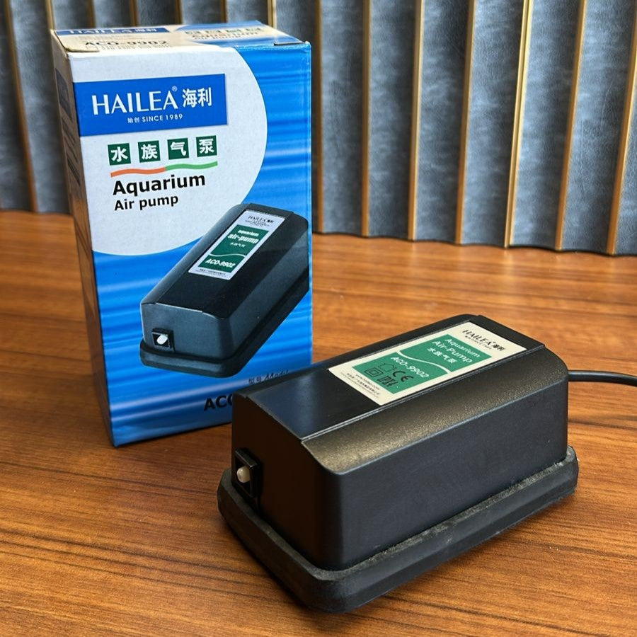 Hailea ACO-9902 Aquarium Air Pump (2.5W) – Single Outlet Oxygenator