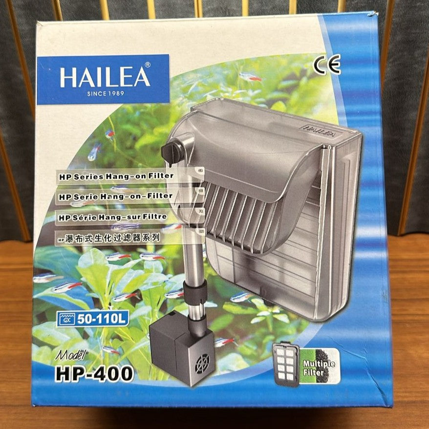 Hailea HP-400 Aquarium Hang-On Filter (4.3W) – 400 L/H