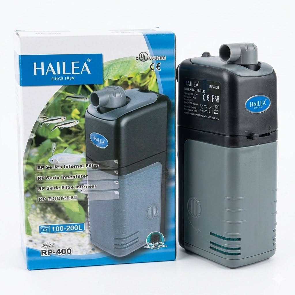 Hailea RP-400 Internal Aquarium Filter (6W) – 400 L/H for 100-200L Tanks