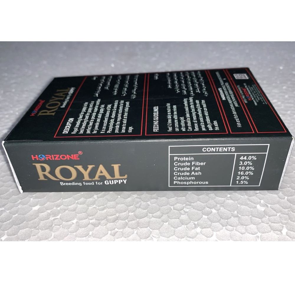 Horizone Royal Breeding Feed For Guppy Fish 22 grams - 4