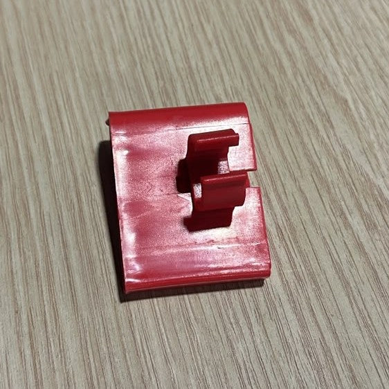 Plastic Aquarium Holder Multi-Purpose - Red Color - Clip for LED Lights & Hoses