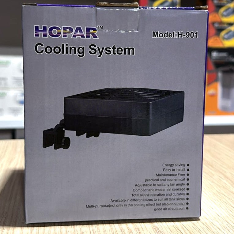 Hopar H-901 Aquarium Cooling Fan (20W) – Single Fan Cooling System
