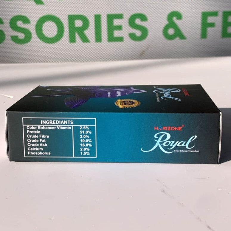Horizone Royal Colour Enhancer Vitamin Fish Feed 50 grams - 3