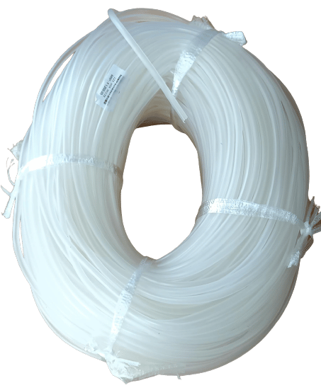Silicon Tube Roll Import 10 Meters White color