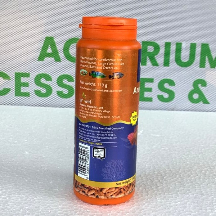 Intan Arowana Sticks Big Size 110 g from Growel Feeds - 4