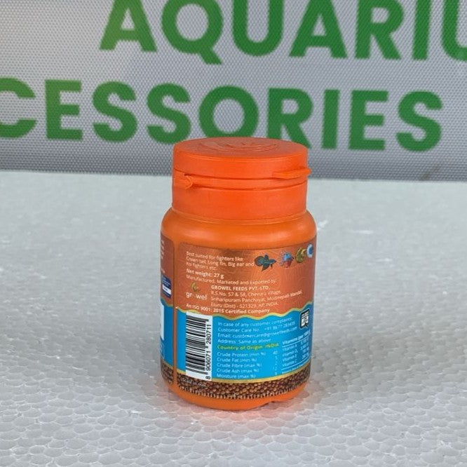 Intan Betta Pellets 27 grams fish food from Growel Feeds - 4