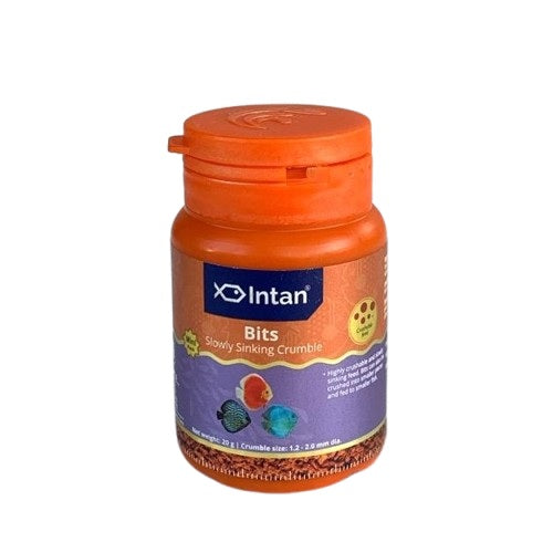 Intan Bits 20 grams fish food from Growel Feeds