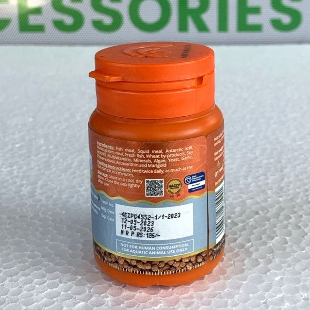 Intan Cichlid Pellets 2mm size Fish feed 30 gram bottle - 2