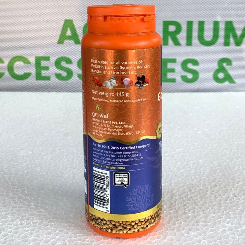 Intan Goldfish Pellets Big 2.5 mm 145 grams bottle - 3