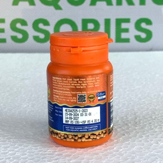 Intan Goldfish Pellets Big 2.5 mm 27 gram bottle