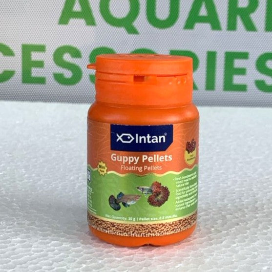 Intan Guppy Pellets 30 grams fish food from Growel Feeds - 3