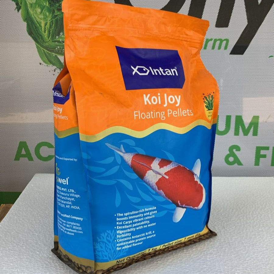 Intan Koi Joy Pellets 1 kg pack from Growel Feeds - 6