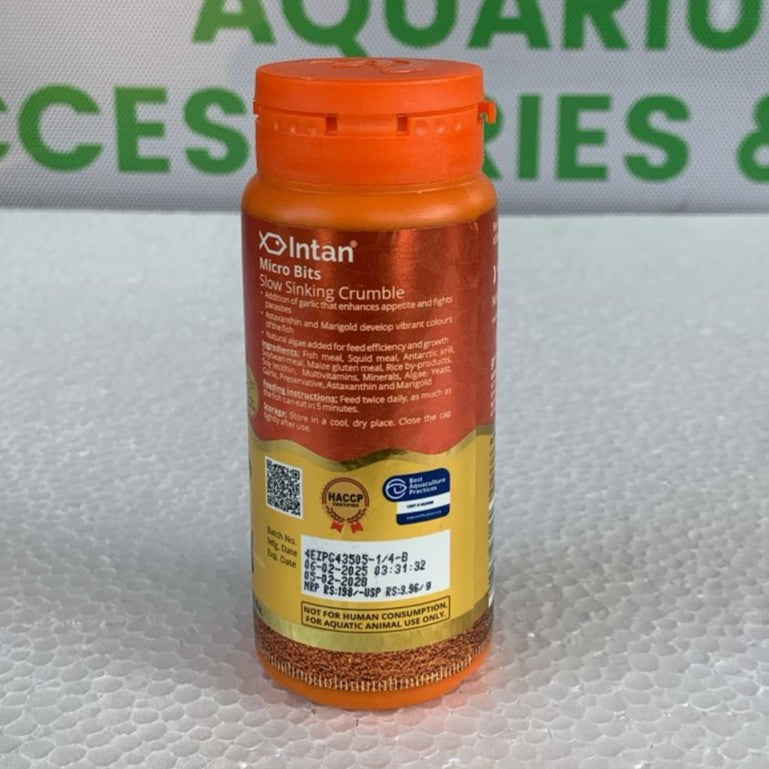 Intan Micro bits 50 grams from Growel Fish Feeds
