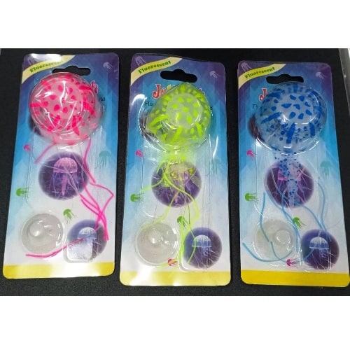 Jelly Fish Umbrella Mini Size for Aquarium Decoration - 2