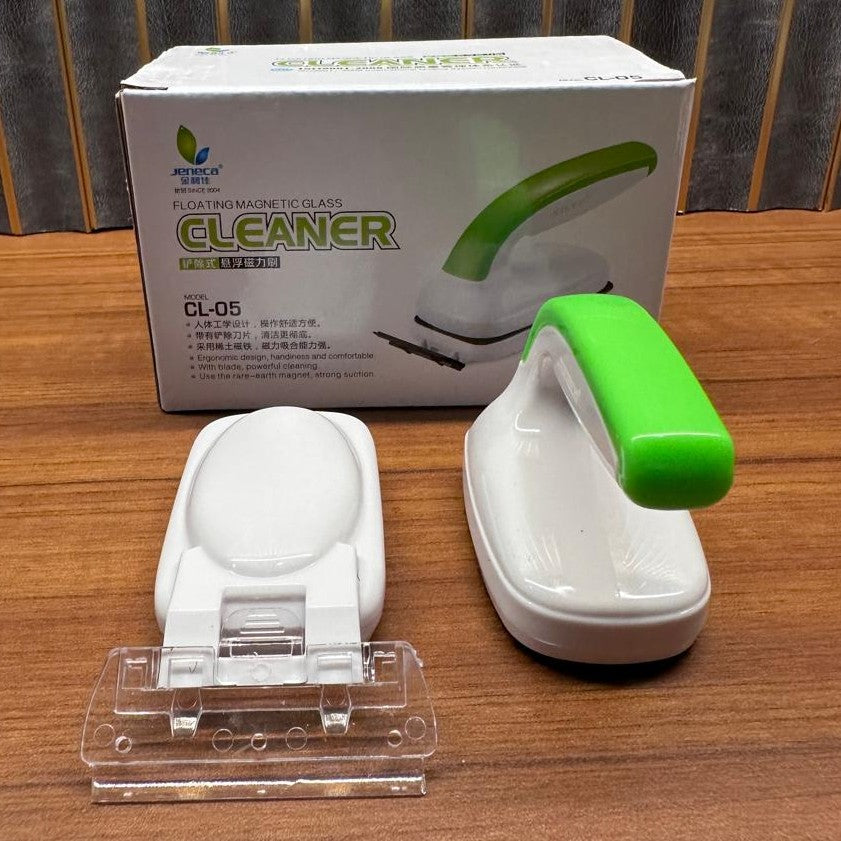 Jeneca CL-05 Floating Magnetic Glass Cleaner with Scraper – 2-in-1 Algae Remover - 3