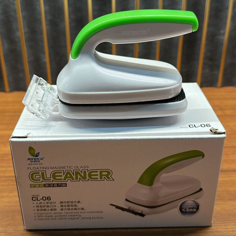 Jeneca CL-06 Floating Magnetic Glass Cleaner with Scraper – For Glass up to 6mm - 5