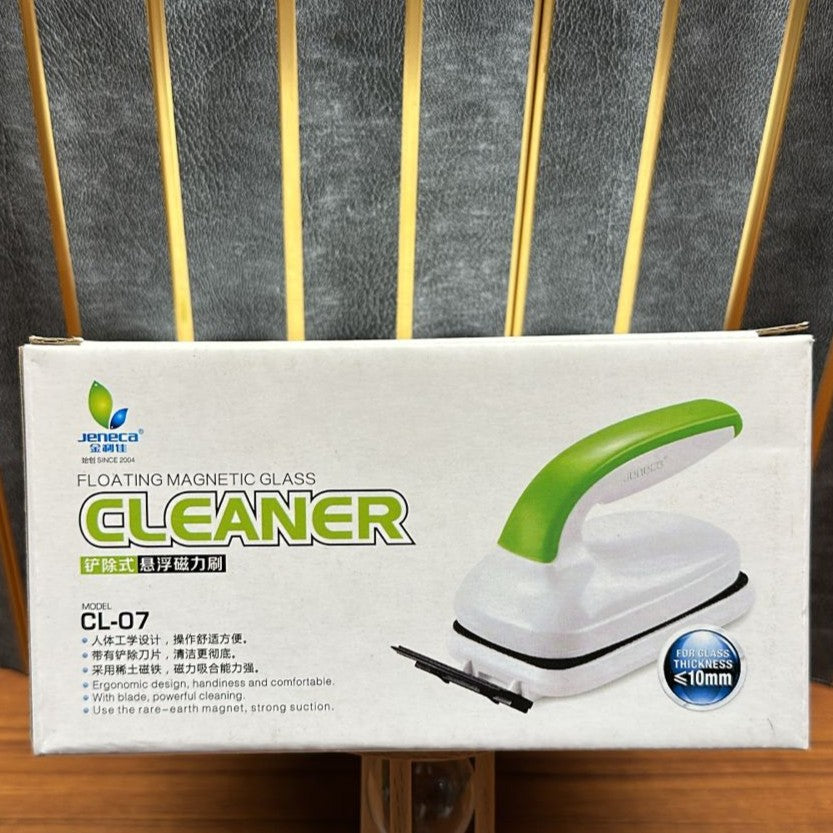 Jeneca CL-07 Floating Magnetic Glass Cleaner with Scraper up to 10mm Glass - 3