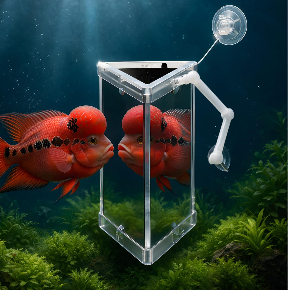 Jeneca DYJ-10 360° Aquarium Fish Grooming & Training Mirror