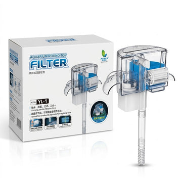 Jeneca YL-1 Round Bowl Top Aquarium Filter (4W) – Compact 3-in-1 Filtration