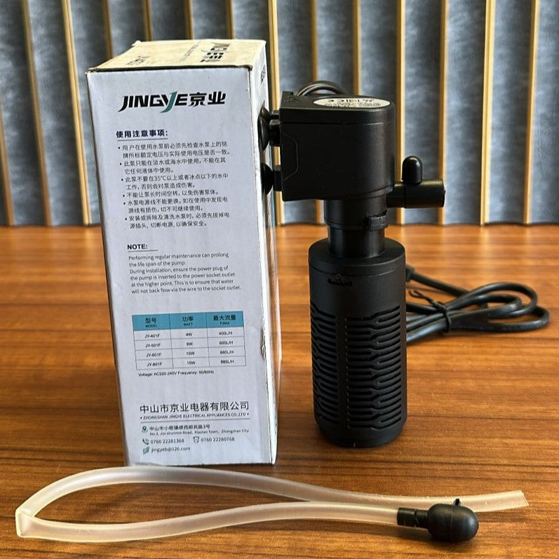 Jingye JY-401F Aquarium Internal Filter (4W) – 400L/H Power Filter - 3