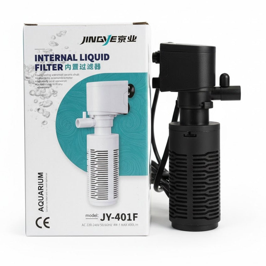 Jingye JY-401F Aquarium Internal Filter (4W) – 400L/H Power Filter